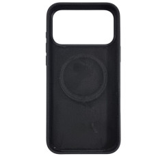 Чохол-силікон Velvet Ring MagSafe iPhone 17 Pro, чорний