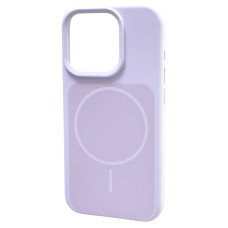 Чохол-силікон Velvet Ring MagSafe iPhone 15 Pro Max, Лавандовий