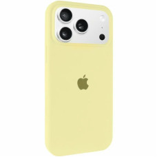 Чохол-силікон оригінал Case Full Protective iPhone 17 Pro (Light Yellow)