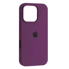 Чехол-силикон оригинал Full Soft Matte iPhone 15, Grape