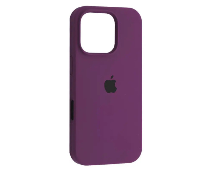 Чехол-силикон оригинал Full Soft Matte iPhone 15 Pro, Grape