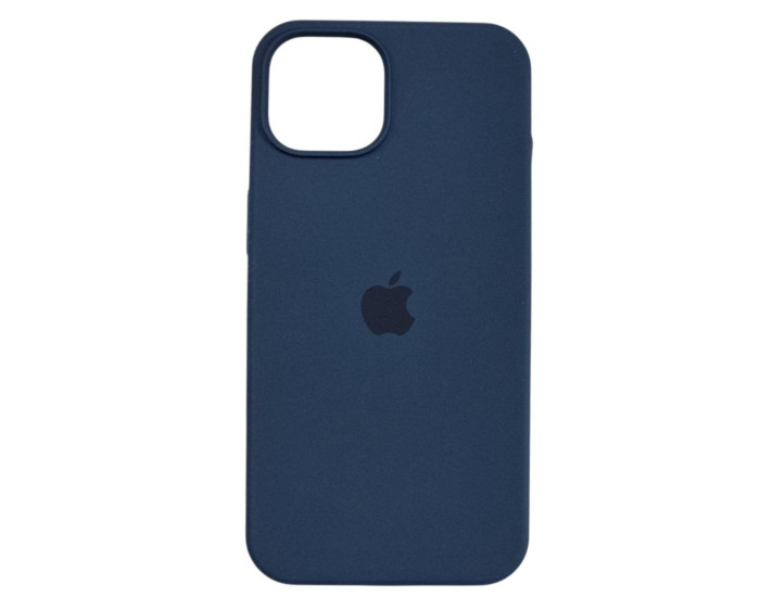 Чехол-силикон оригинал Full Soft Matte iPhone 14, Blueberry