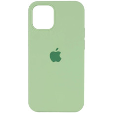 Чехол-силикон оригинал Full Soft Matte iPhone 12 /12 Pro, Pistachio