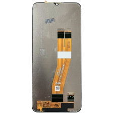 Дисплей с сенсорным экраном (модуль) Samsung A042 A04e, черный, оригинал, сервисная упаковка GH82-22582A
