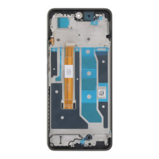 Дисплей с сенсорным экраном (модуль) Realme C67 4G, черный с рамкой, оригинал