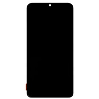 Дисплей з сенсорним екраном (модуль) Samsung A705 Galaxy A70 (2019) чорний з рамкою, широкий обідок, OLED