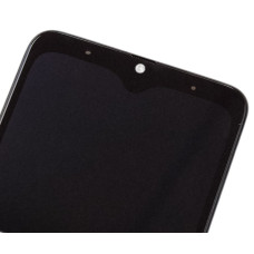 Дисплей з сенсорним екраном (модуль) Samsung A705 Galaxy A70 (2019) чорний з рамкою, широкий обідок, OLED