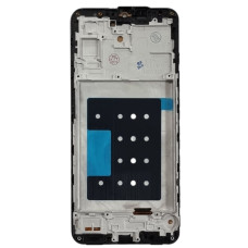 Дисплей з сенсорним екраном (модуль) Samsung A175 Galaxy A17 4G/5G, чорний з рамкою, широкий обідок, OLED