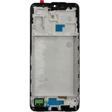 Дисплей з сенсорним екраном (модуль) Samsung A175 Galaxy A17 4G/5G, чорний з рамкою, вузький обідок, OLED