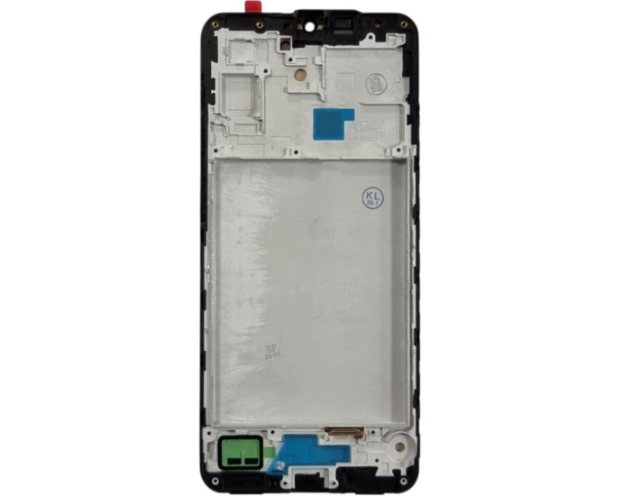 Дисплей з сенсорним екраном (модуль) Samsung A175 Galaxy A17 4G/5G, чорний з рамкою, вузький обідок, OLED