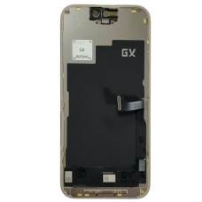 Дисплей з сенсорним екраном (модуль) iPhone 15 Pro, чорний, OLED GX
