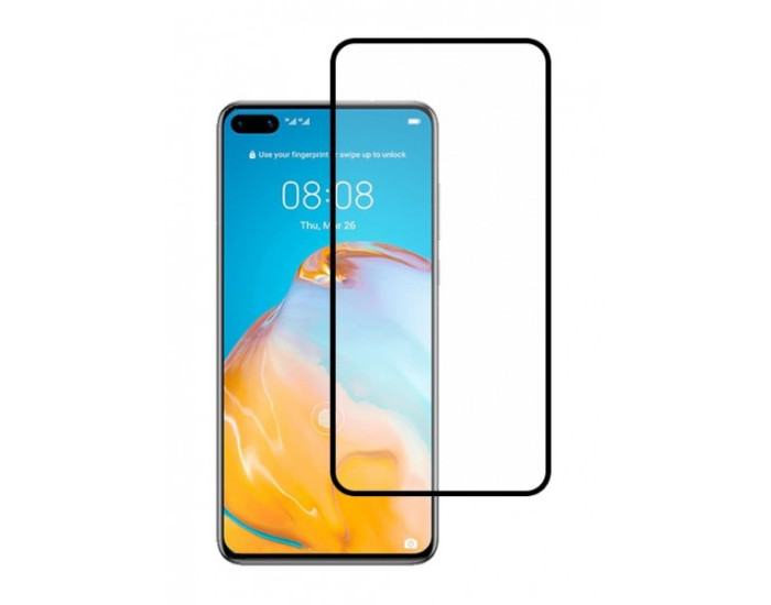 Защитное стекло Edge to Edge Huawei P40, 5D Black