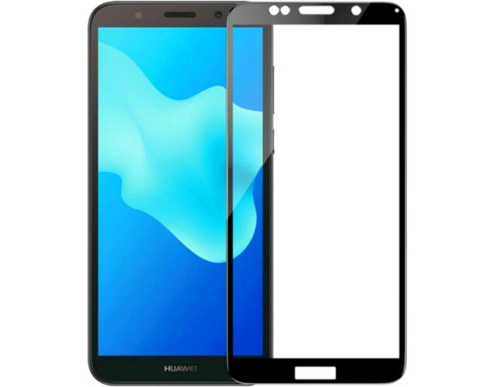 Защитное cтекло Edge to Edge Huawei Y5 2018 /Honor 7A, 5D Black