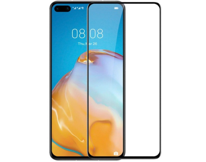 Защитное стекло Full Glue Huawei P40 Pro, 5D Black