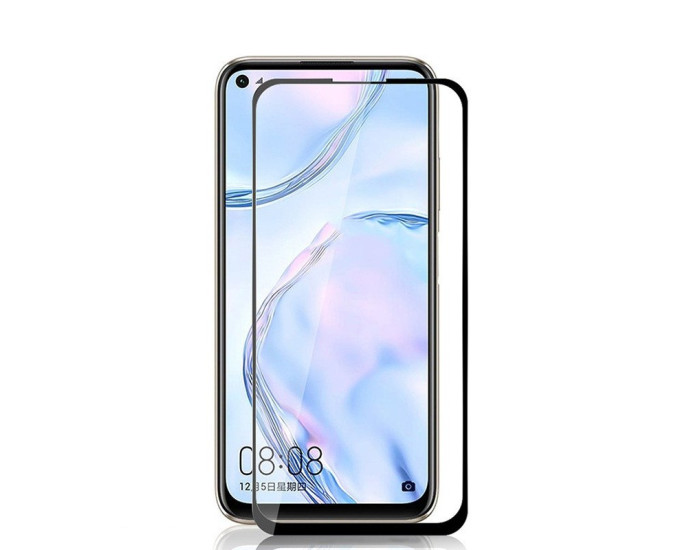 Защитное стекло Full Glue Huawei P40 Lite E / Y7P, 5D Black