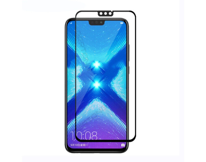 Защитное стекло Full Glue Huawei Honor 8x, 5D Black