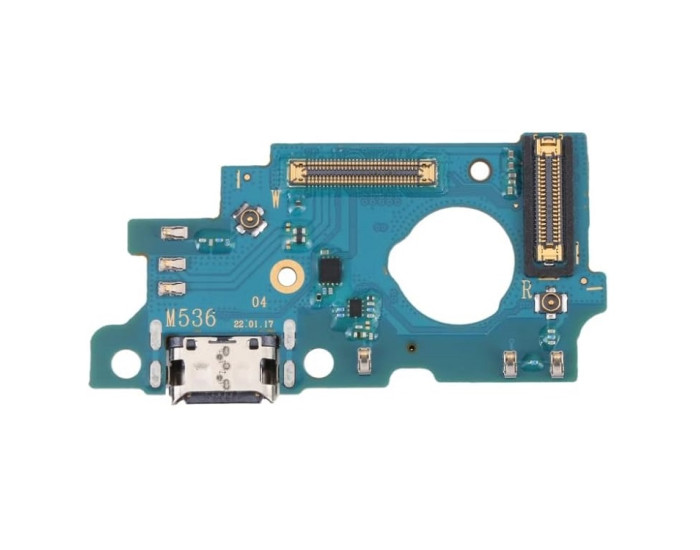 Шлейф для Samsung M536 M53 5G, коннектора зарядки, оригинал