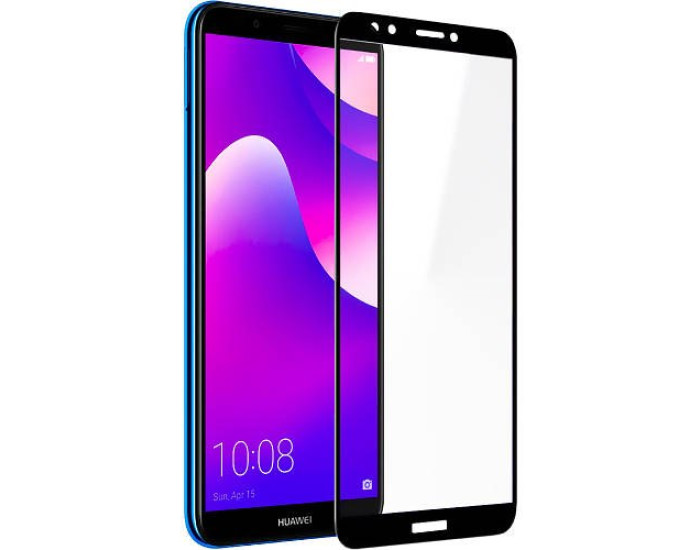 Защитное cтекло Huawei Y7 2018 / Y7 Prime 2018 / Honor 7C Pro, 5D Black