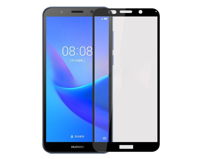 Защитное cтекло Huawei Y5 2018 /Honor 7A, 5D Black