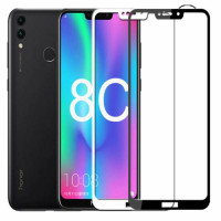Защитное cтекло Huawei Honor 8C, 5D White