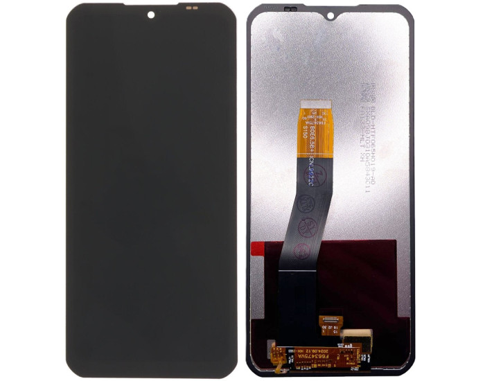Дисплей с сенсорным экраном (модуль) Oukitel WP35 / WP39 / WP52,  черный, High Copy, S132-DZX-Y92133, V02