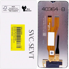Дисплей с сенсорным экраном (модуль) Samsung A032 A03 Core, черный, сервисная упаковка, оригинал