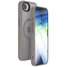 Чехол-силикон Ummi Colorful with MagSafe iPhone 16e/ 17e (Серый / Grey)