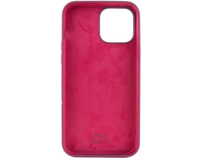 Чехол-силикон оригинал Full Soft Matte iPhone 14 Pro Max, Plum