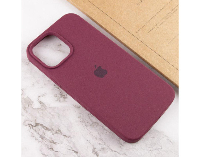 Чехол-силикон оригинал Full Soft Matte iPhone 14 Pro Max, Plum