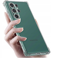 Чехол-силикон Getman Ease logo усиленные углы Samsung S908 S22 Ultra, Прозрачный