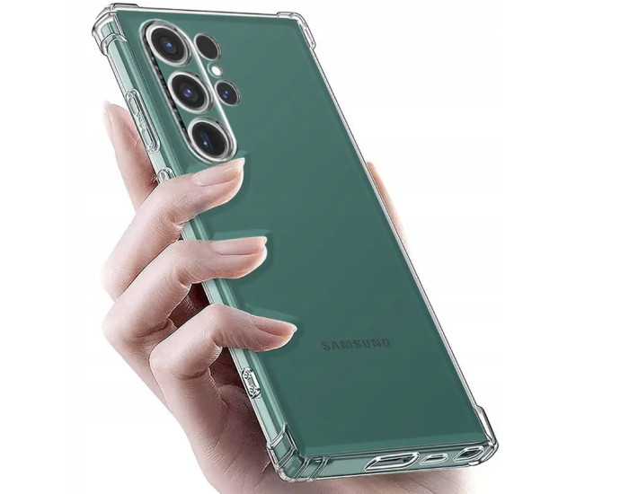 Чохол-силікон Getman Ease logo посилені кути Samsung S908 S22 Ultra, Прозорий