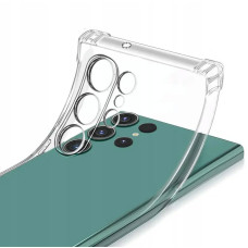 Чехол-силикон Getman Ease logo усиленные углы Samsung S908 S22 Ultra, Прозрачный