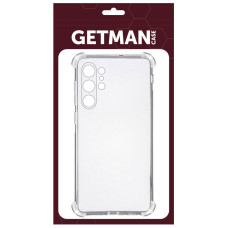Чехол-силикон Getman Ease logo усиленные углы Samsung S908 S22 Ultra, Прозрачный
