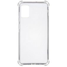 Чехол-силикон Getman Ease logo усиленные углы Samsung A71, прозрачный