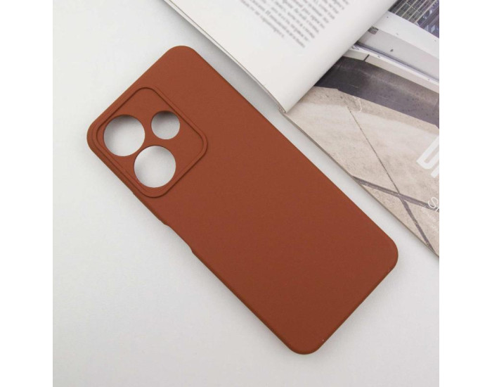 Чехол-силикон Ummi Lakshmi Full Camera Xiaomi Redmi 13 4G /Poco M6 4G (Коричневый / Brown)