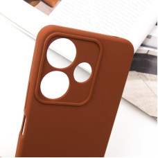 Чехол-силикон Ummi Lakshmi Full Camera Xiaomi Redmi 13 4G /Poco M6 4G (Коричневый / Brown)