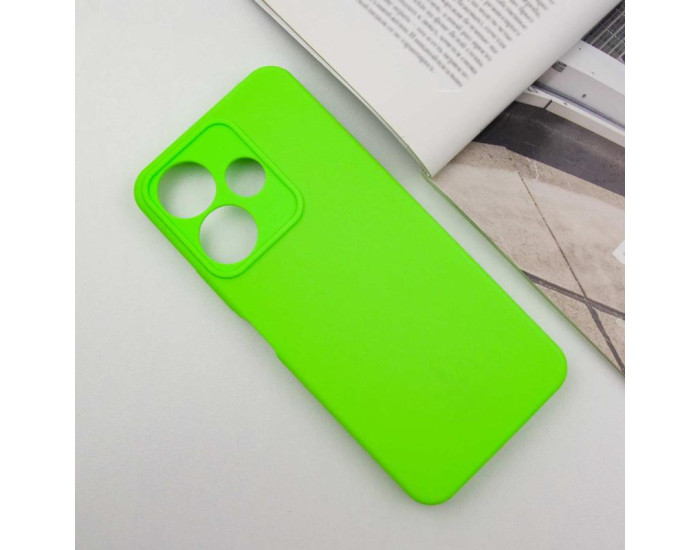 Чехол-силикон Ummi Lakshmi Full Camera Xiaomi Redmi 13 4G /Poco M6 4G (Салатовый / Neon Green)