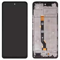 Дисплей с сенсорным экраном (модуль) Infinix Hot 40 Pro (X6837) черный с рамкой