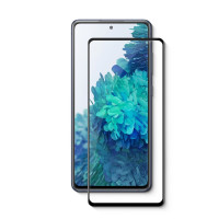 Защитное стекло Full Glue Samsung A715 A71, 5D Black