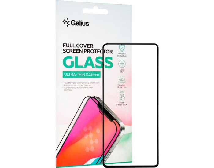 Защитное стекло Gelius Full Cover Ultra-Thin 0.25mm Samsung A15 5G (A156) Black