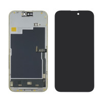 Дисплей з сенсорним екраном (модуль) iPhone 15 Pro Max, чорний, DD-OLED (без помилки)