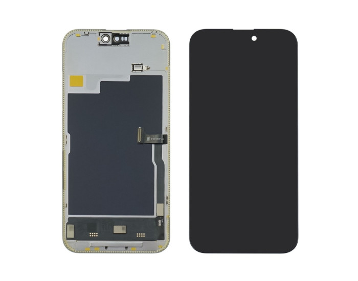 Дисплей з сенсорним екраном (модуль) iPhone 15 Pro Max, чорний, DD-OLED (без помилки)