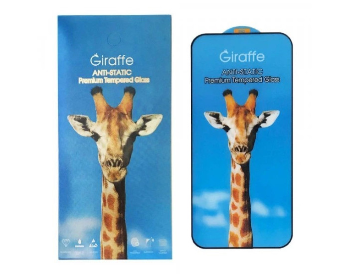 Защитное стекло Giraffe Anti-static Samsung A52 4G (A525) черное