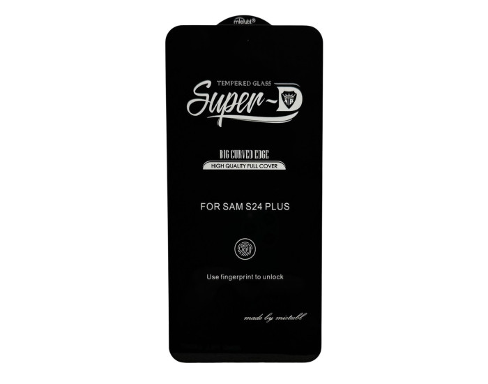 Защитное стекло Mietubl Super-D Samsung S24 Plus, черный