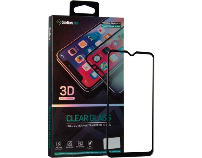 Защитное стекло Gelius Pro 3D Oppo A12, Black