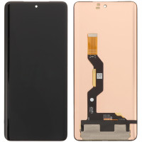 Дисплей з сенсорним екраном (модуль) Motorola XT2505-1 Edge 60 /XT2503-4 Edge 60 Fusion, чорний, P-OLED, оригінал