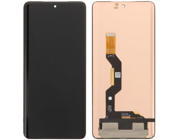 Дисплей з сенсорним екраном (модуль) Motorola XT2505-1 Edge 60 /XT2503-4 Edge 60 Fusion, чорний, P-OLED, оригінал