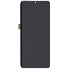 Дисплей з сенсорним екраном (модуль) Samsung G988B Galaxy S20 Ultra, чорний, переклеювання