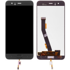 Дисплей з сенсорним екраном (модуль) Xiaomi Mi 6, з датчиком відбитка пальця, чорний