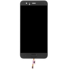 Дисплей з сенсорним екраном (модуль) Xiaomi Mi 6, з датчиком відбитка пальця, чорний